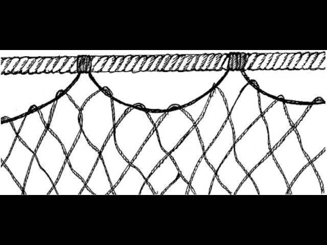 Плетение рыболовных сетей своими руками